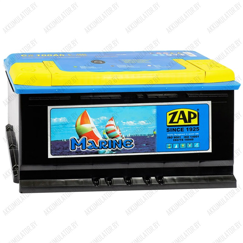 Аккумулятор ZAP Marine / 860 00 / 100Ah
