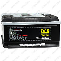 Аккумулятор ZAP Silver / 596 25 / Низкий / 96Ah / 760А / Обратная полярность / 353 x 175 x 175