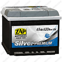 Аккумулятор ZAP Silver Premium / 565 36 / 65Ah / 620А / Прямая полярность