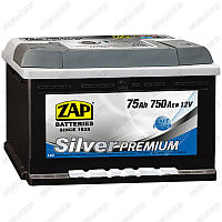 Аккумулятор ZAP Silver Premium / 575 45 / Низкий / 75Ah / 750А