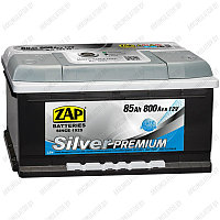Аккумулятор ZAP Silver Premium / 585 45 / Низкий / 85Ah / 800А