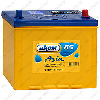 Аккумулятор AKOM Asia 6СТ-65VL / 65Ah / 570А