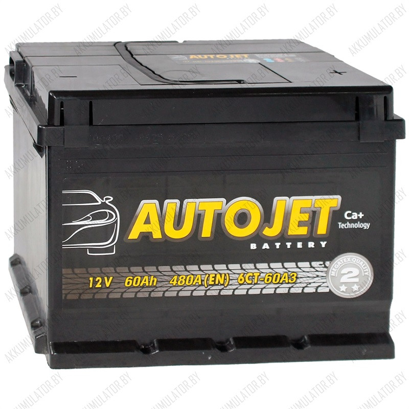 Аккумулятор Autojet 60 / 60Ah / 480А - фото 1 - id-p75048313