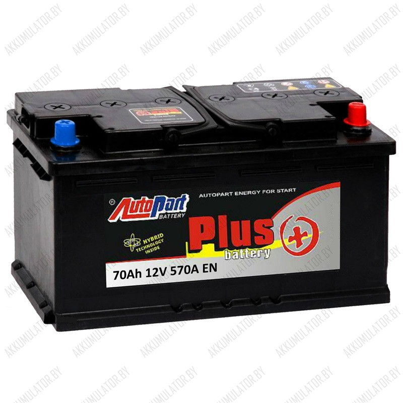 Аккумулятор AutoPart Plus / [570-300] / 70Ah / 570А - фото 1 - id-p75048325