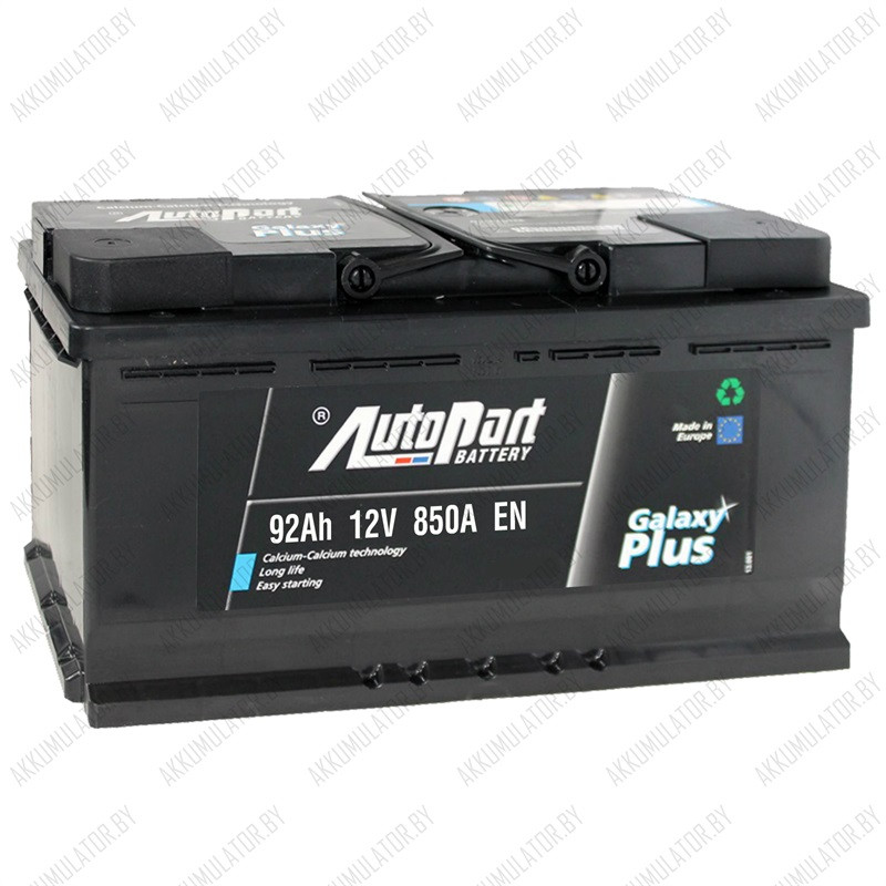 Аккумулятор AutoPart Plus / [592-400] / 92Ah / 850А - фото 1 - id-p75048328