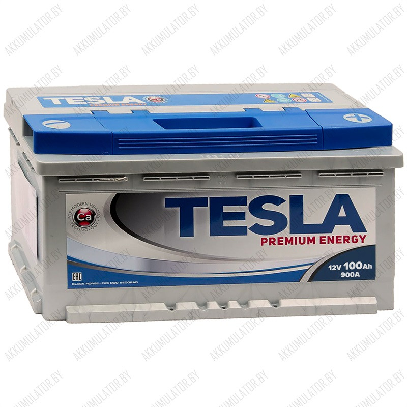 Аккумулятор Tesla Premium Energy 100 R / 100Ah / 900А - фото 1 - id-p103789914
