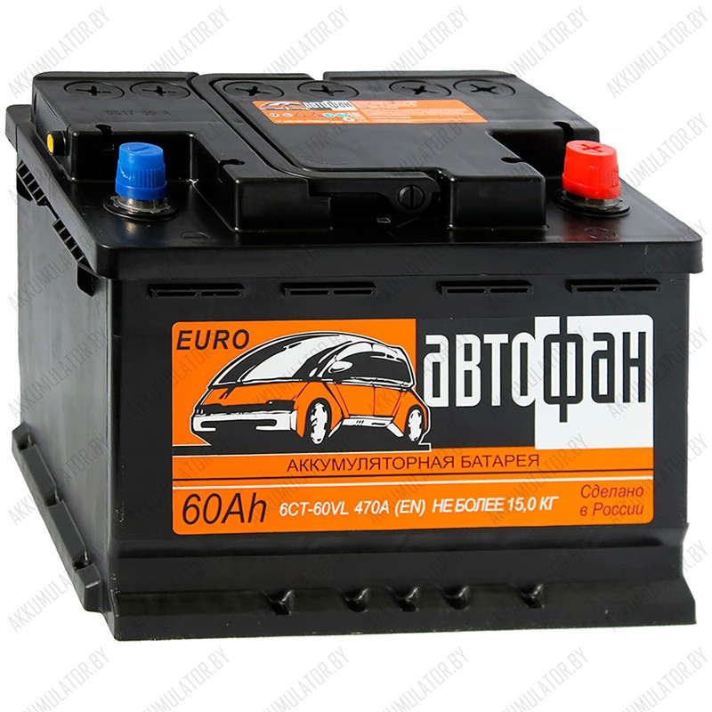 Аккумулятор AKOM АвтоФан 60 R / 60Ah