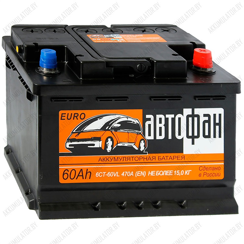 Аккумулятор AKOM АвтоФан 60 R / 60Ah - фото 1 - id-p103789917