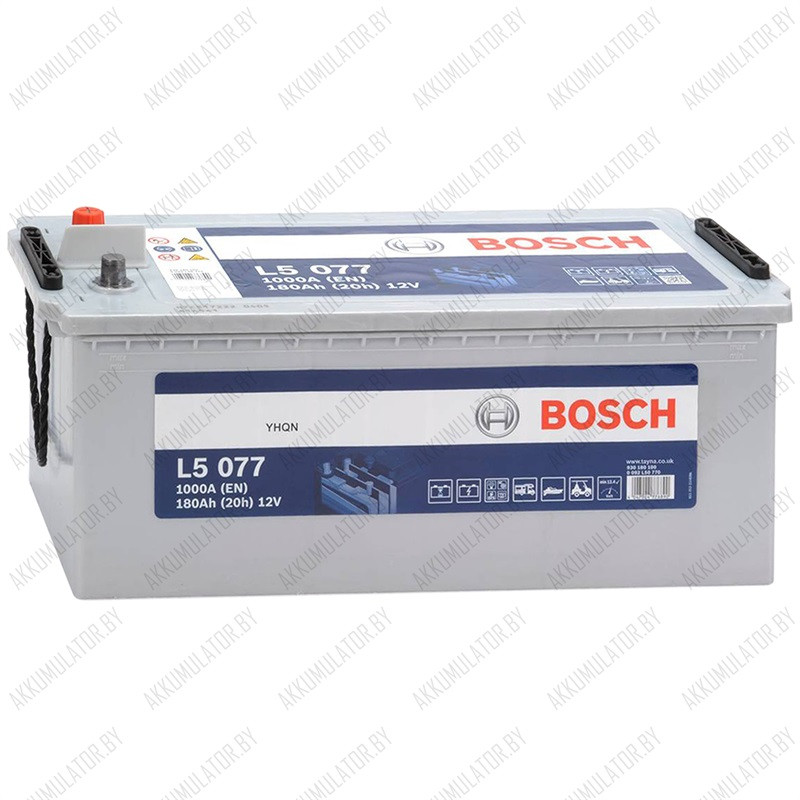 Аккумулятор Bosch L5 930 180 100 / 180Ah / 1 000А