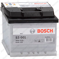 Аккумулятор Bosch S3 001 / [541 400 036] / Низкий / 41Ah / 360А