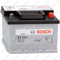 Аккумулятор Bosch S3 004 / [553 401 050] / Низкий / 53Ah / 500А
