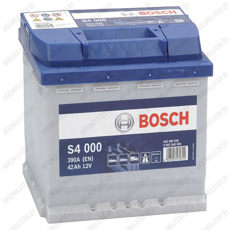 Аккумулятор Bosch S4 000 / [542 400 039] / 42Ah / 390А