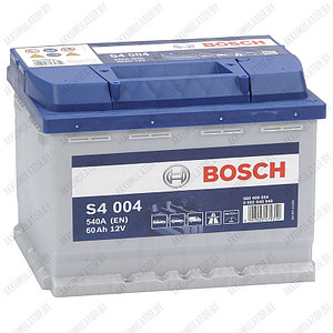 Купить Аккумулятор Bosch S4 006 / [560 127 054] / Низкий / 60Ah / 540А /  Прямая полярность в Минске - цена на АКБ и отзывы