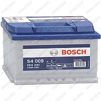 Аккумулятор Bosch S4 009 / [574 013 068] / 74Ah / 680А / Прямая полярность