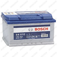 Аккумулятор Bosch S4 010 / [580 406 074] / Низкий / 80Ah / 740А