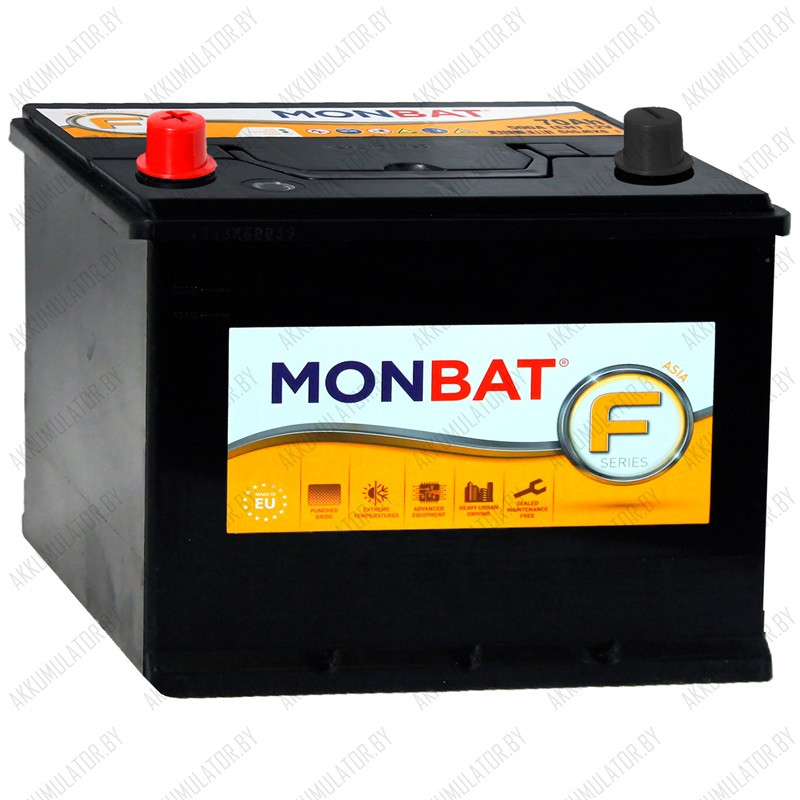 Аккумулятор Monbat Formula / 70Ah / 580А / Asia / Прямая полярность - фото 1 - id-p123105667