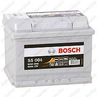 Аккумулятор Bosch S5 006 / [563 401 061] / 63Ah / 610А / Прямая полярность