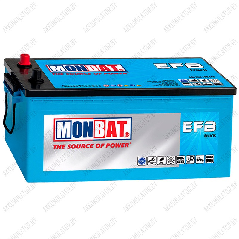 Аккумулятор Monbat EFB / 230Ah / 1 250А