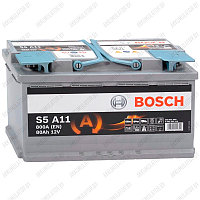 Аккумулятор Bosch S6\S5A AGM 011 / [580 901 080] / 80Ah / 800А