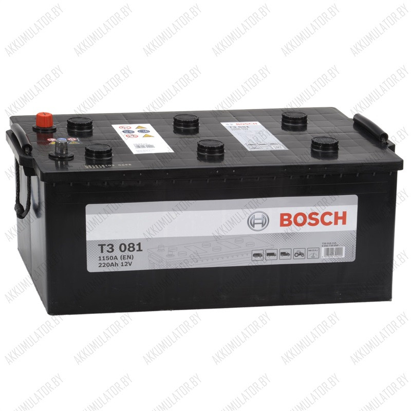 Аккумулятор Bosch T3 081 / [720 018 115] / 220Ah / 1 150А