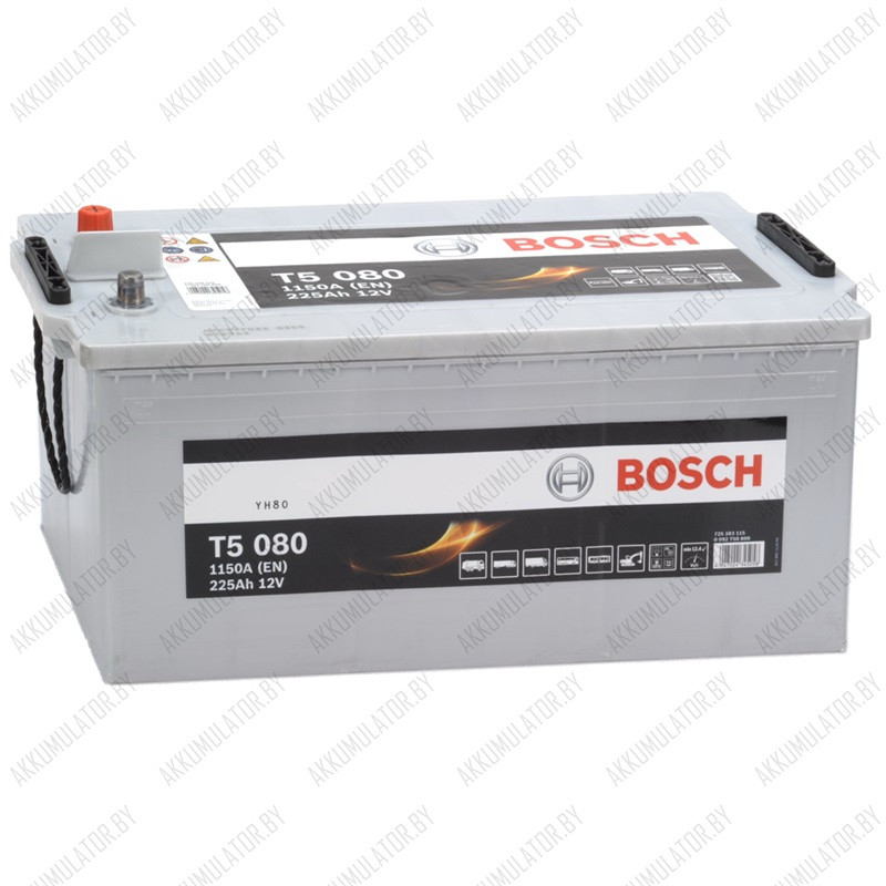 Аккумулятор Bosch T5 080 / [725 103 115] / 225Ah / 1 150А