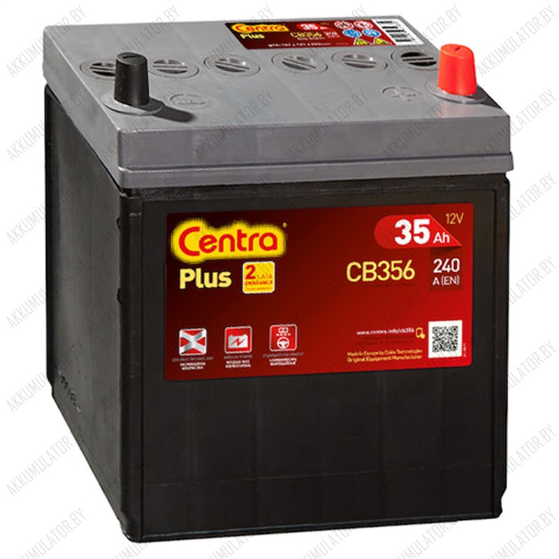 Аккумулятор Centra Plus CB356 / 35Ah / 240А / Asia