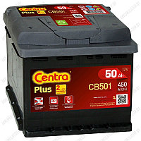 Аккумулятор Centra Plus CB501 / 50Ah / 450А / Прямая полярность