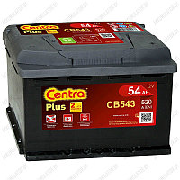Аккумулятор Centra Plus CB543 / Низкий / 54Ah / 520А