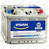 Аккумулятор ESAN Ultra / 60Ah / 540А / Низкий