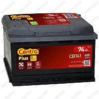 Аккумулятор Centra Plus CB741 / 74Ah / 680А / Прямая полярность