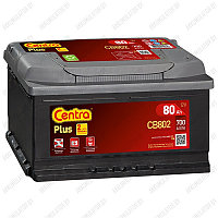 Аккумулятор Centra Plus CB802 / Низкий / 80Ah / 700А