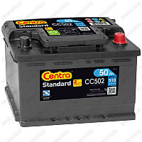 Аккумулятор Centra Standard CC502 / Низкий / 50Ah / 510А / Обратная полярность / 242 x 175 x 175