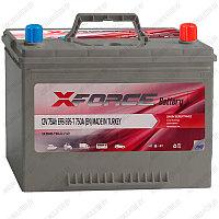 Аккумулятор XForce Asia EFB / 75Ah / 750А