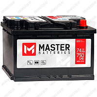 Аккумулятор Master Batteries / 74Ah / 750А