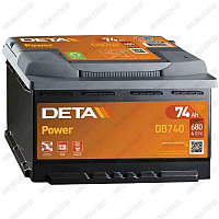 Аккумулятор DETA Power DB740 / 74Ah / 680А