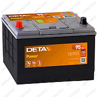 Аккумулятор DETA Power DB955 / 95Ah / 720А / Asia / Прямая полярность