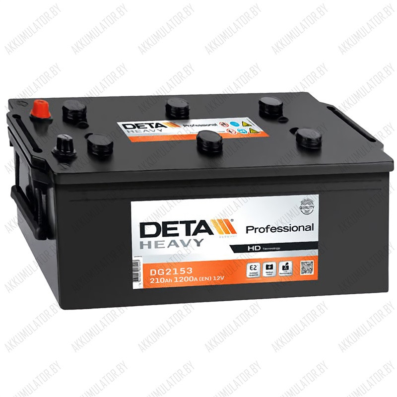 Аккумулятор DETA Professional DG2153 / 210Ah / 1 200А