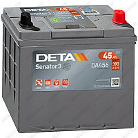 Аккумулятор DETA Senator3 DA456 / 45Ah / 390А / Asia