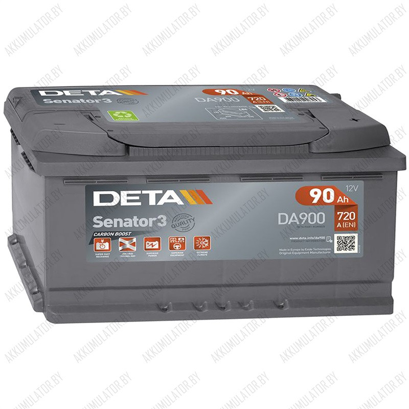 Аккумулятор DETA Senator3 DA900 / 90Ah / 720А