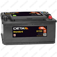 Аккумулятор DETA Standard DC900 / 90Ah / 720А