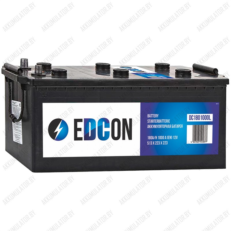 Аккумулятор EDCON DC1801000L / 180Ah / 1 000А