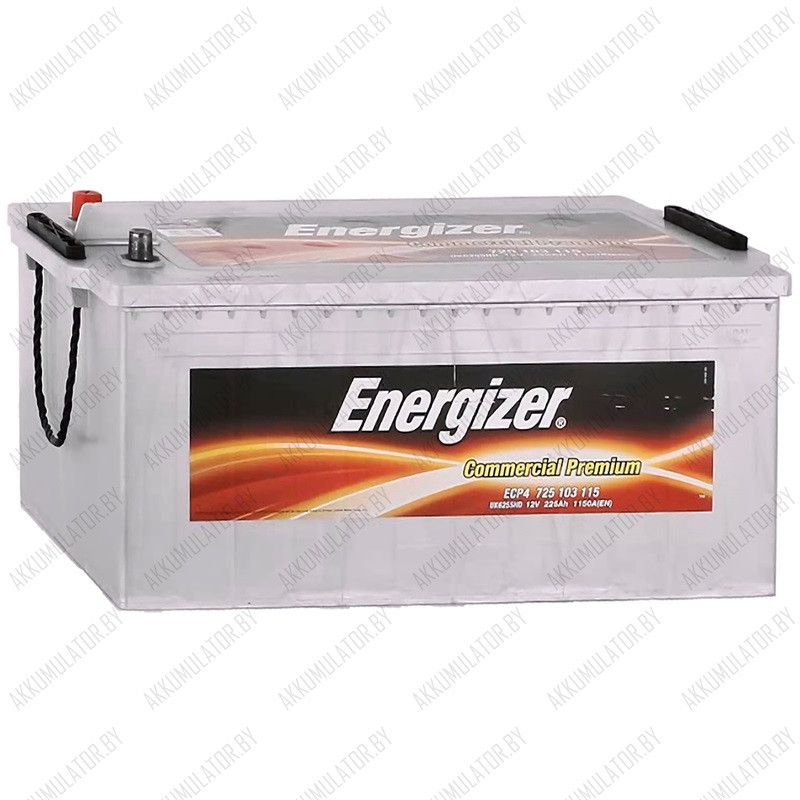 Аккумулятор Energizer Commercial Premium [725 103 115] / ECP4 / 225Ah / 1 150А