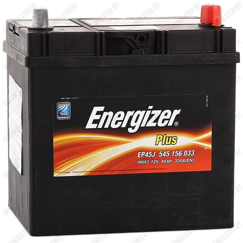 Аккумулятор Energizer Plus / [545 156 033] / EP45J / 45Ah / 330А / Asia - фото 1 - id-p75048644