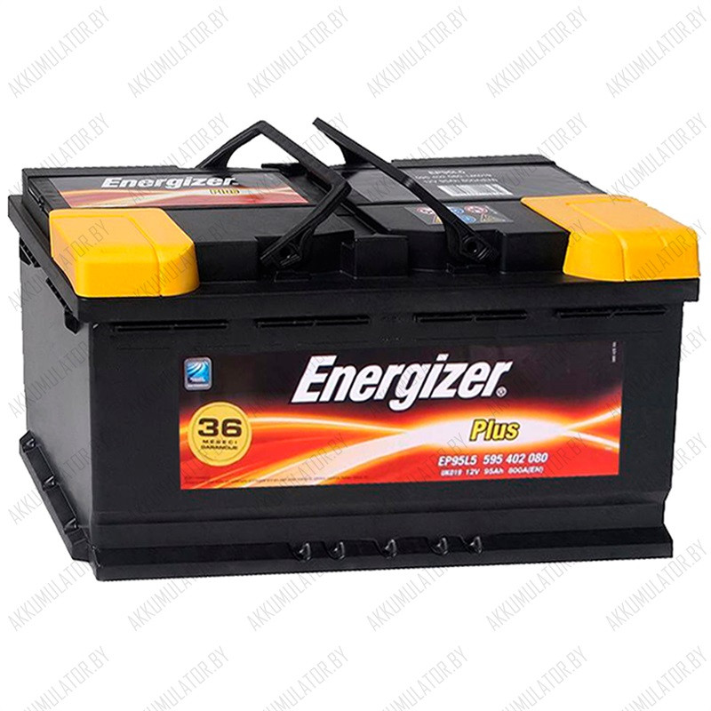 Аккумулятор Energizer Plus / [595 402 080] / EP95L5 / 95Ah / 800А - фото 1 - id-p75048658