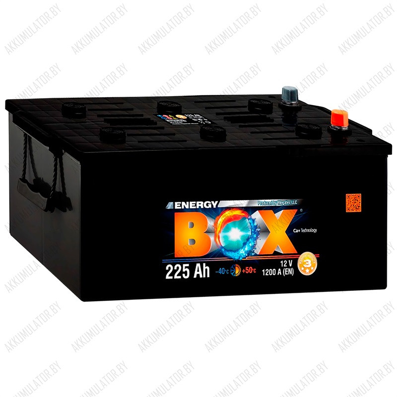 Аккумулятор Energy Box 6CT-225-АЗ / 225Ah / 1 150А - фото 1 - id-p75048672