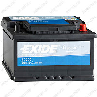 Аккумулятор Exide Classic EC700 / 70Ah / 640А