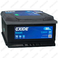 Аккумулятор Exide Excell EB800 / 80Ah / 640А