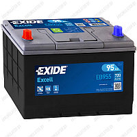 Аккумулятор Exide Excell EB955 / 95Ah / 720А / Asia / Прямая полярность