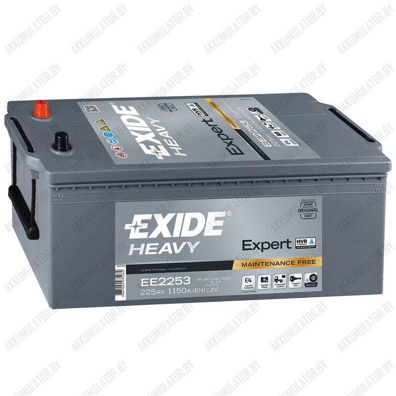 Аккумулятор Exide Expert HVR EE2253 / 225Ah / 1 150А - фото 1 - id-p75048737