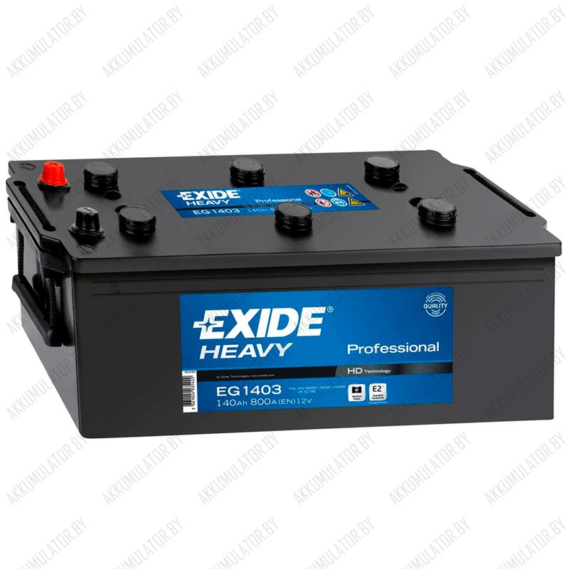 Аккумулятор Exide HEAVY EG1403 / 140Ah / 900А